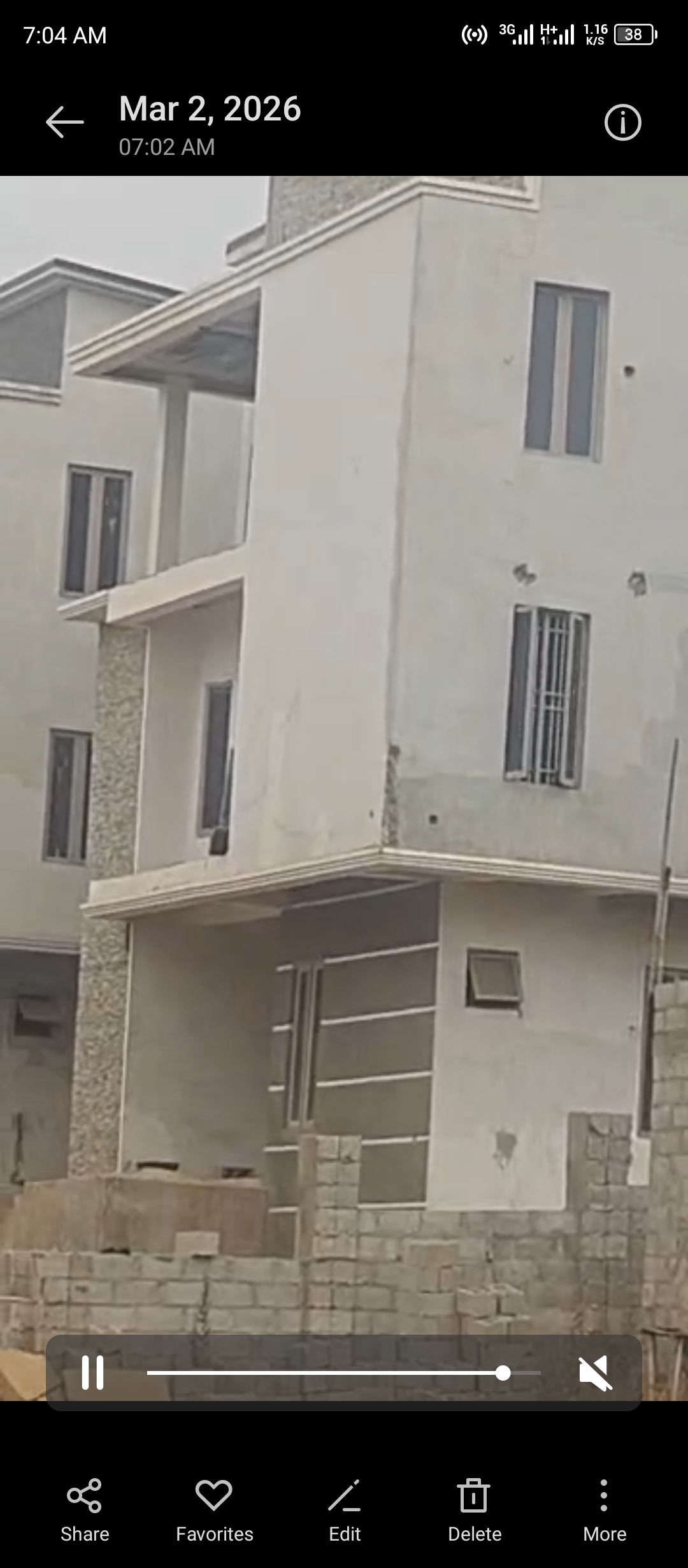 AN ADVANCE CARCASS 6 BEDROOM DUPLEX