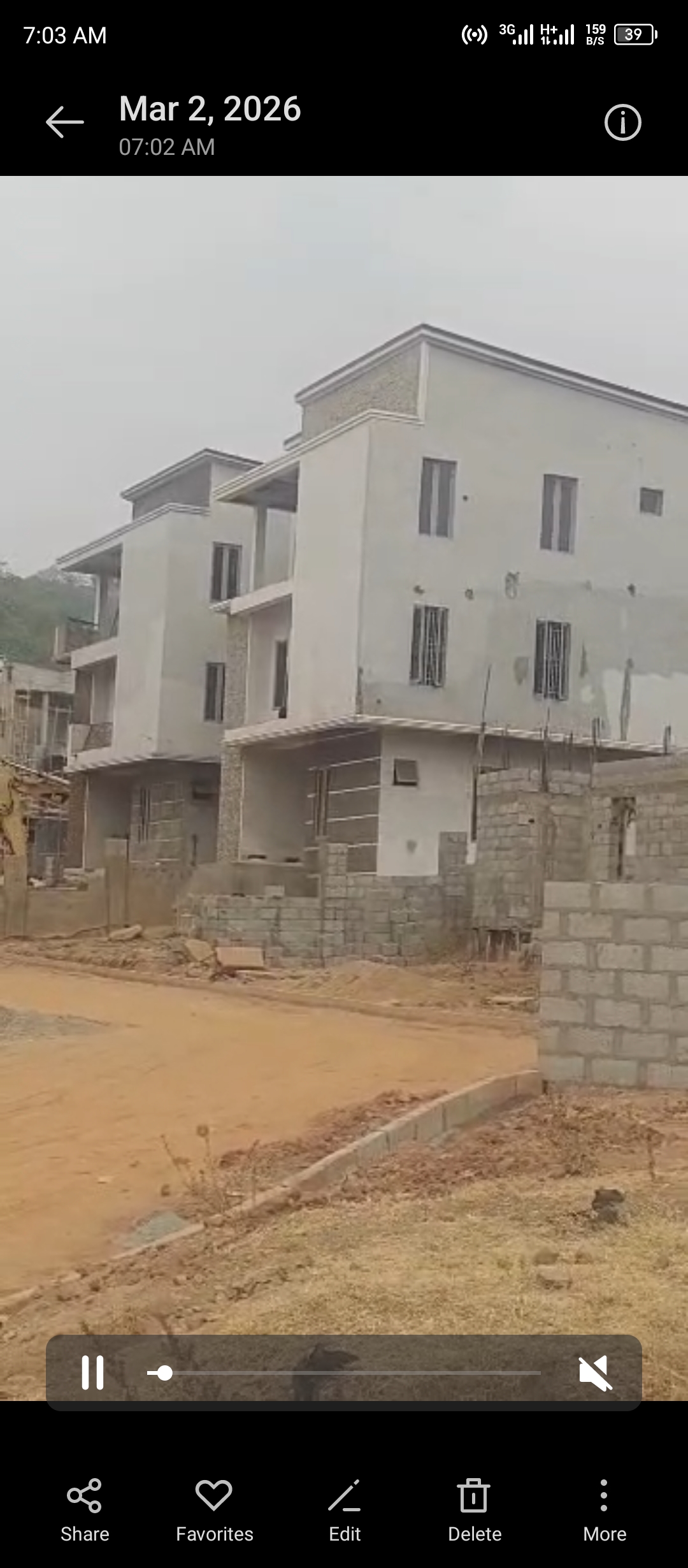AN ADVANCE CARCASS 6 BEDROOM DUPLEX