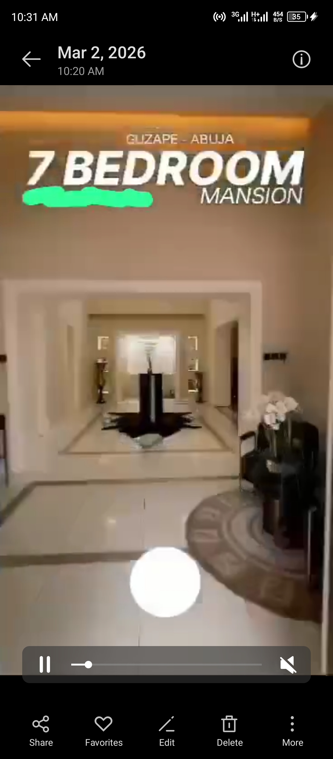 Super Luxury Furnished 7 Bedrooms Mansion