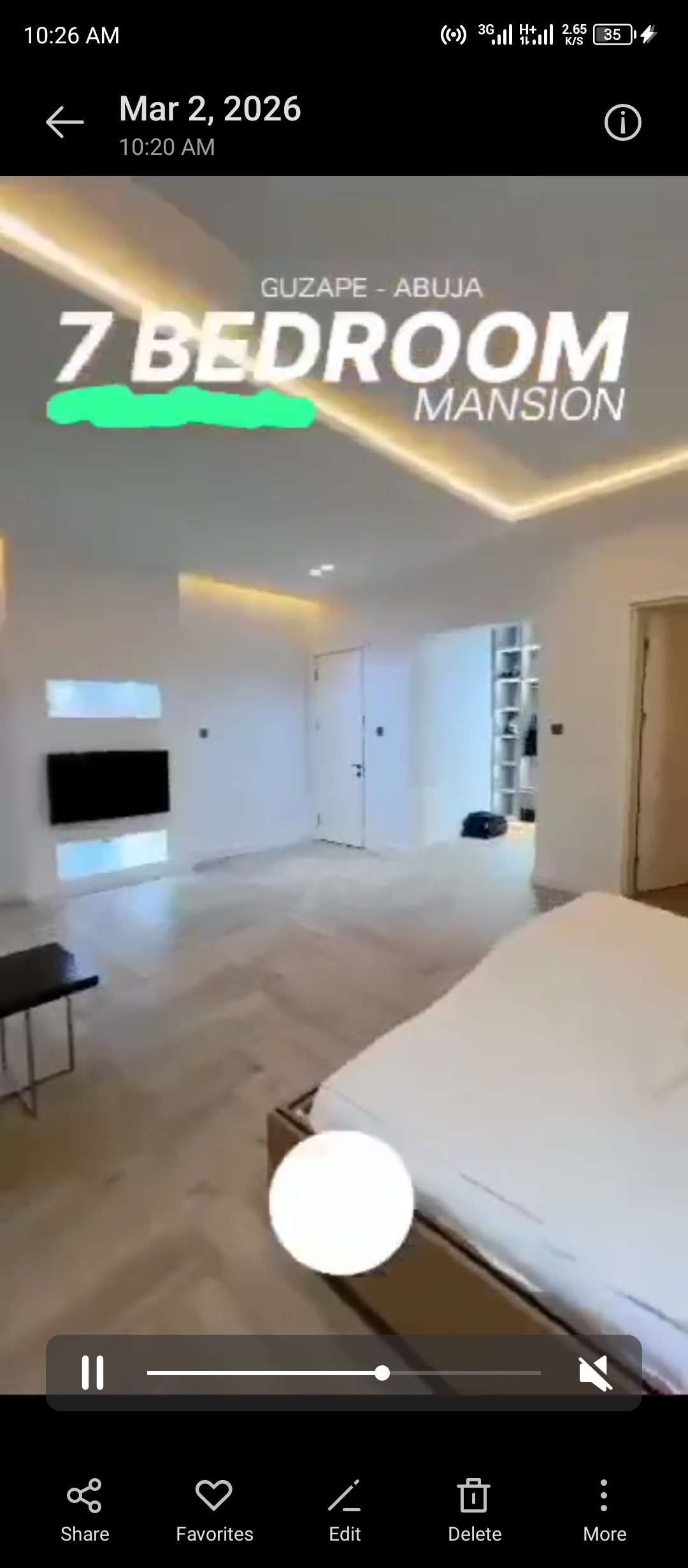 Super Luxury Furnished 7 Bedrooms Mansion