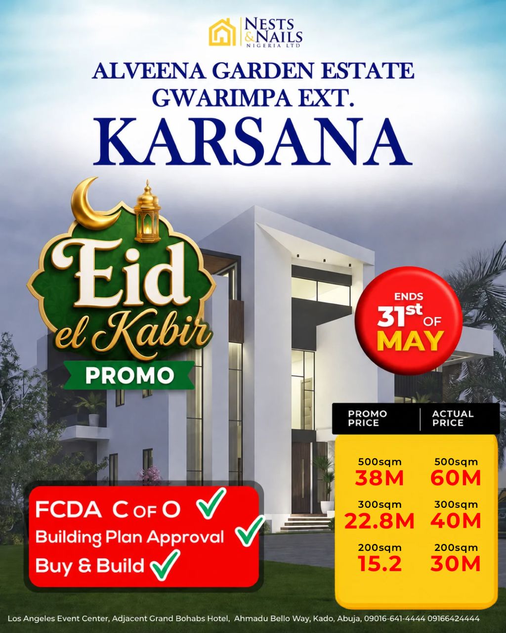 FCDA C of O approved