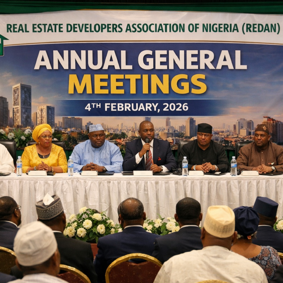 The Annual General Meeting (AGM) of the Real Estate Developers Association of Nigeria (REDAN)