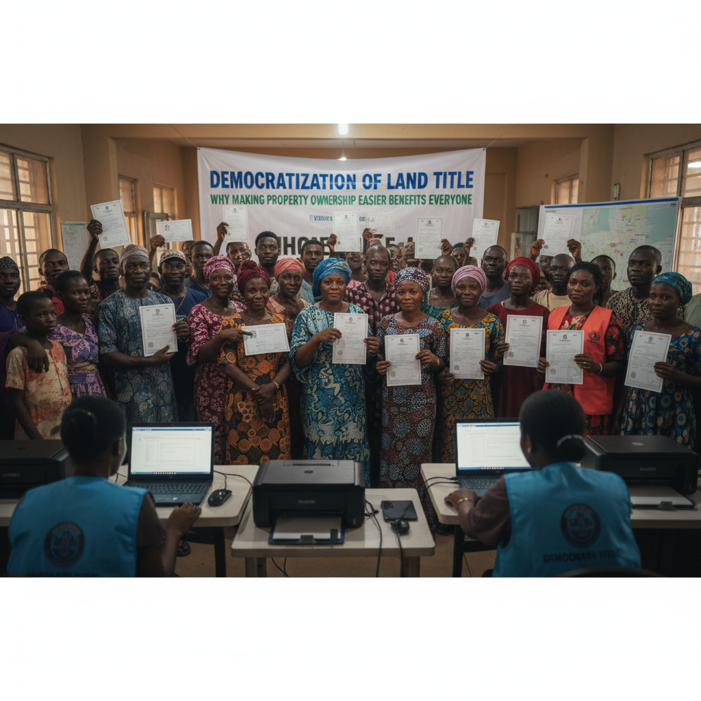  Democratization of Land Title: Why Making Property Ownership Easier Benefits Everyone