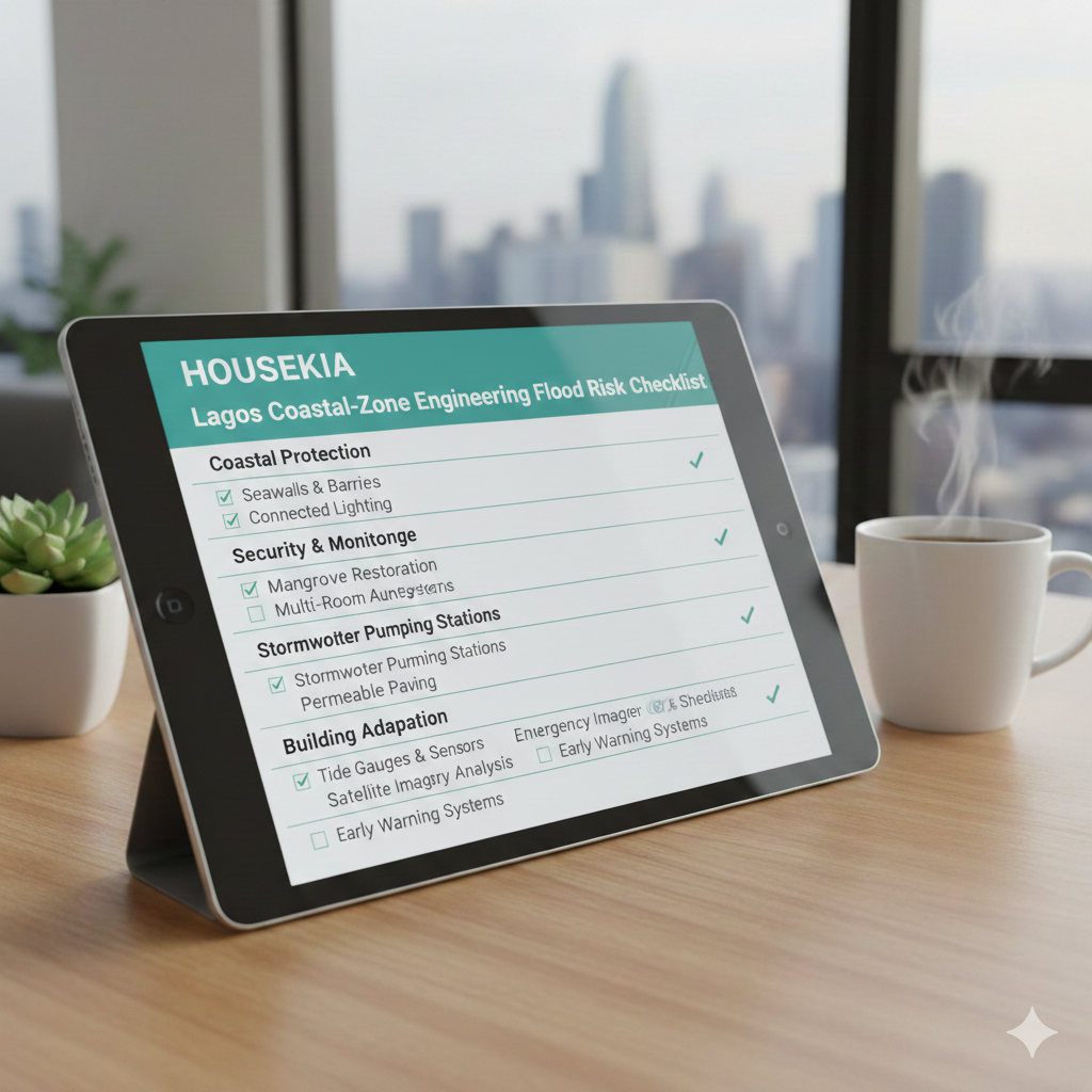 HOUSEKIA Lagos Coastal-Zone Engineering Flood Risk Checklist