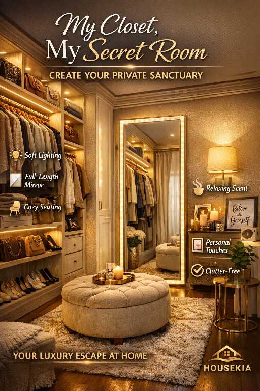 My Closet, My Secret Room: How to Turn Your Closet into a Private Sanctuary